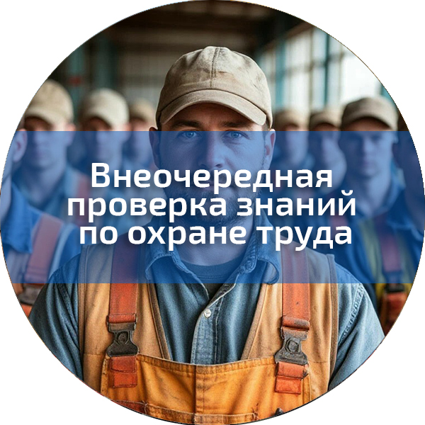 Внеочередная проверка знаний по охране труда. Охрана труда