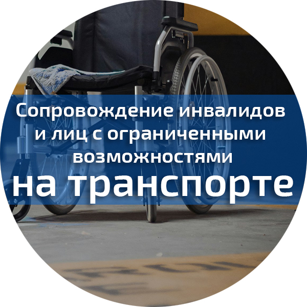 Сопровождение инвалидов и лиц с ограниченными возможностями на транспорте. Сфера социальной защиты