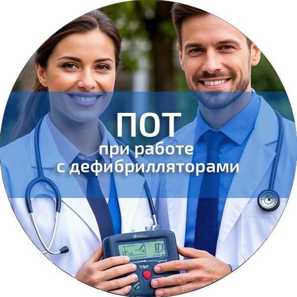 ПОТ при работе с дефибрилляторами. Обучение по ПОТ