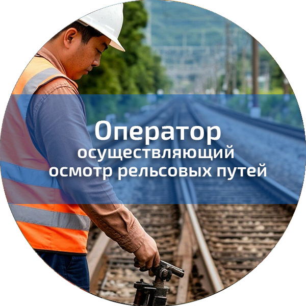 Оператор, осуществляющий осмотр рельсовых путей. Профессии, поднадзорные РОСТЕХНАДЗОРУ