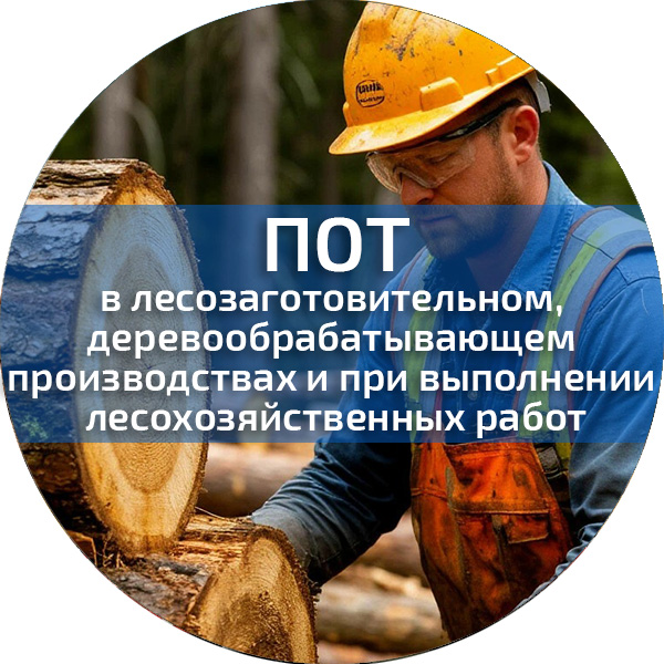 ПОТ в лесозаготовительном, деревообрабатывающем производствах и при выполнении лесохозяйственных работ. Обучение по ПОТ