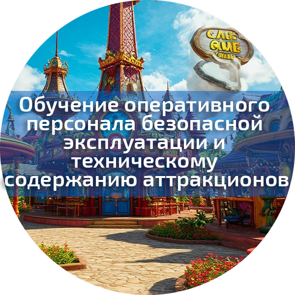 Обучение оперативного персонала безопасной эксплуатации и техническому содержанию аттракционов. Аттракционы