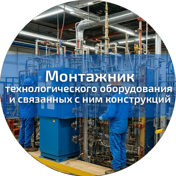 Монтажник технологического оборудования и связанных с ним конструкций. Монтажники