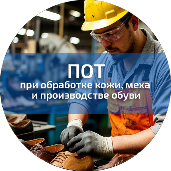 ПОТ при обработке кожи, меха и производстве обуви. Обучение по ПОТ